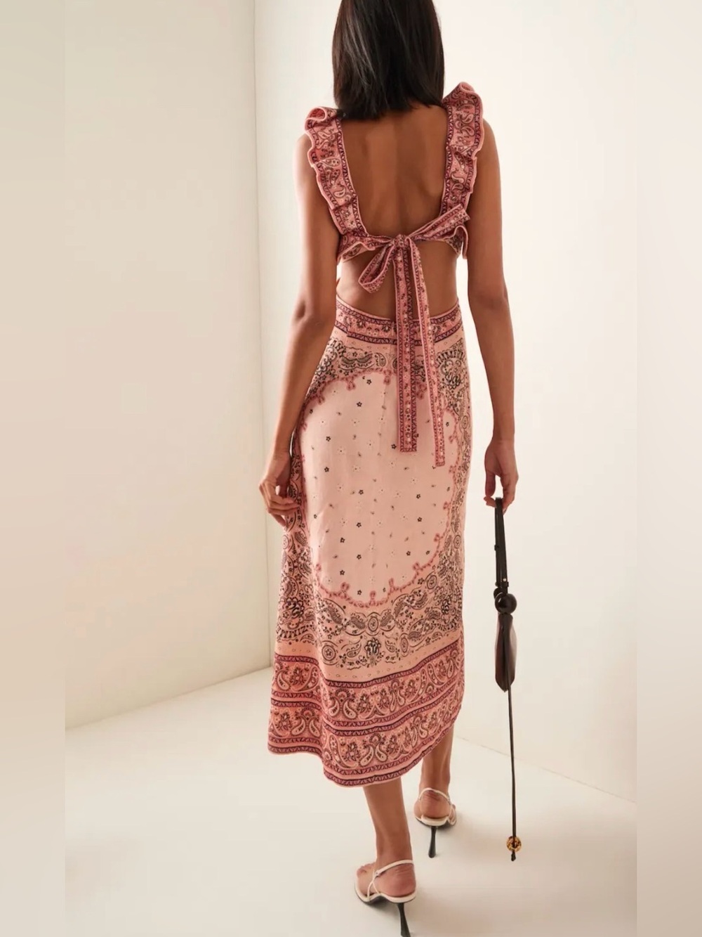 Zimmermann Matchmaker Frilled Midi Dress